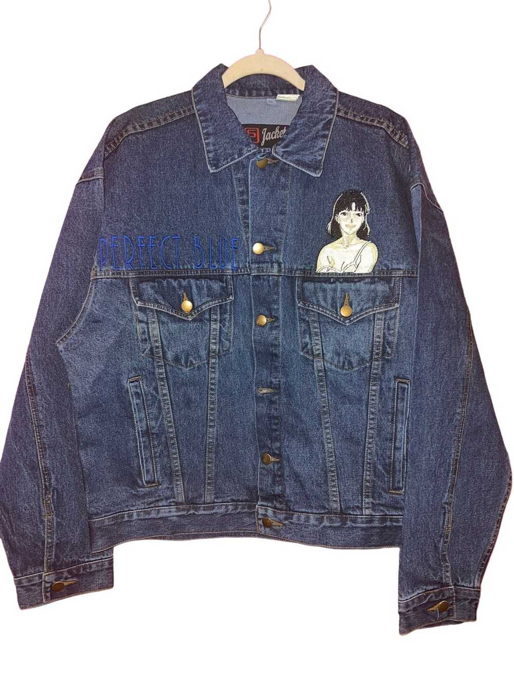 Japanese Brand Perfect Blue denim Jacket vintage … - image 2