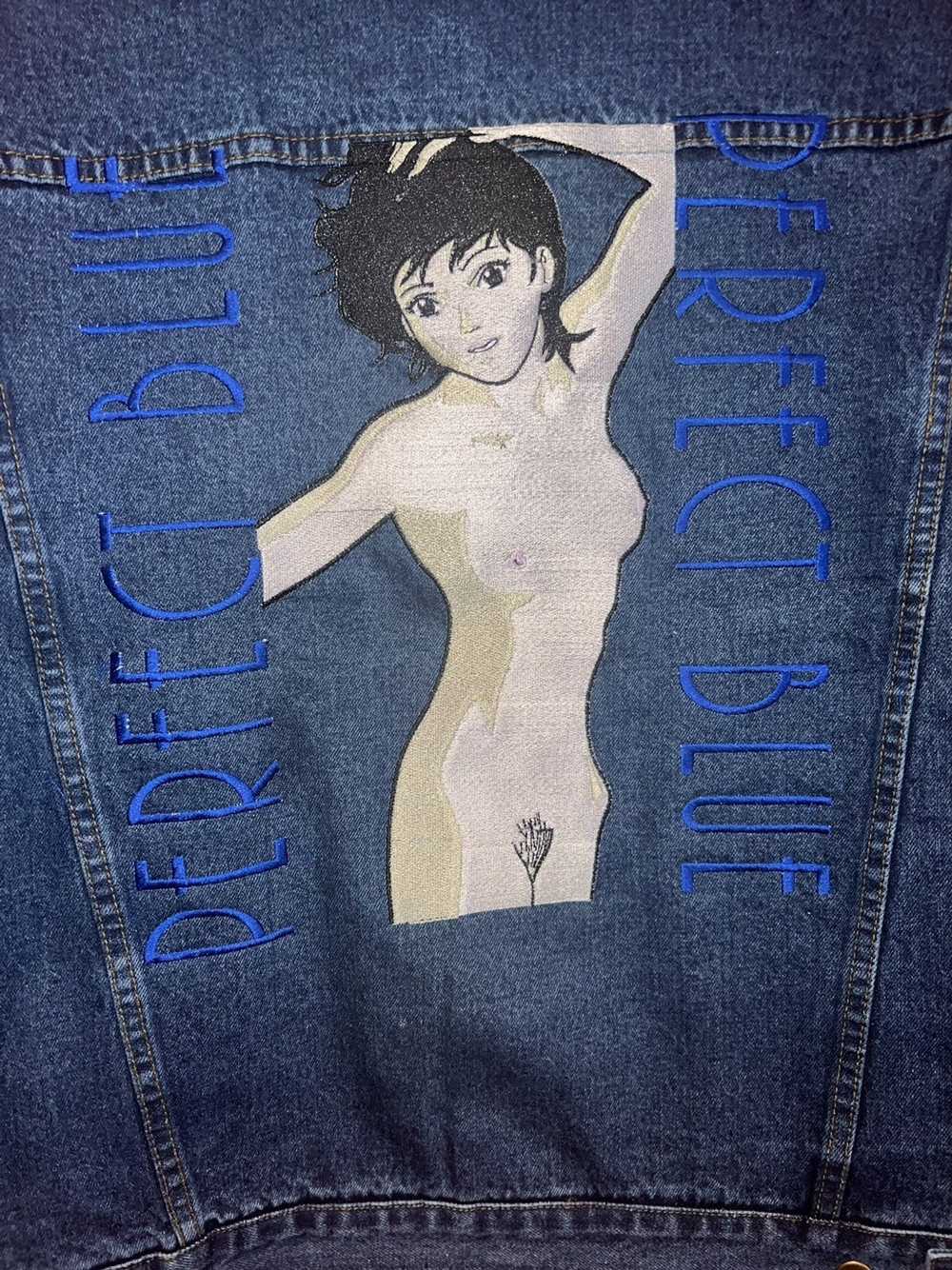 Japanese Brand Perfect Blue denim Jacket vintage … - image 4