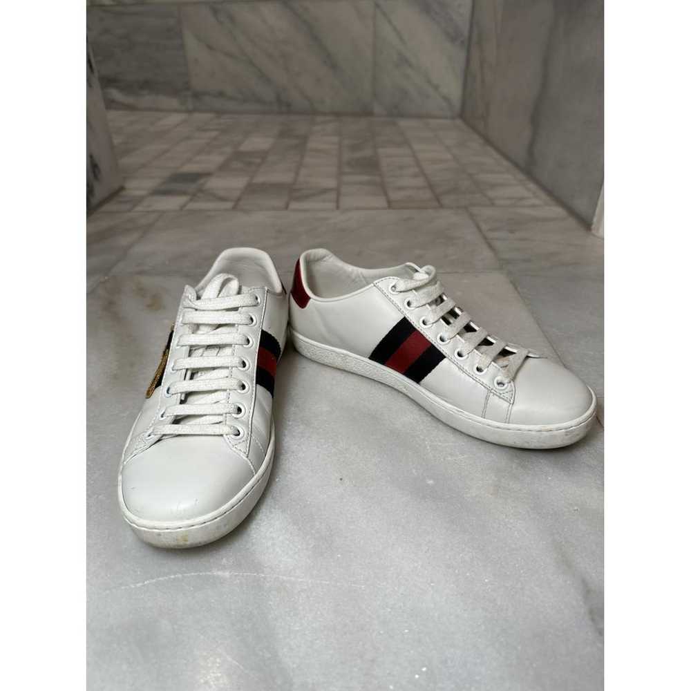 Gucci Ace leather trainers - image 2