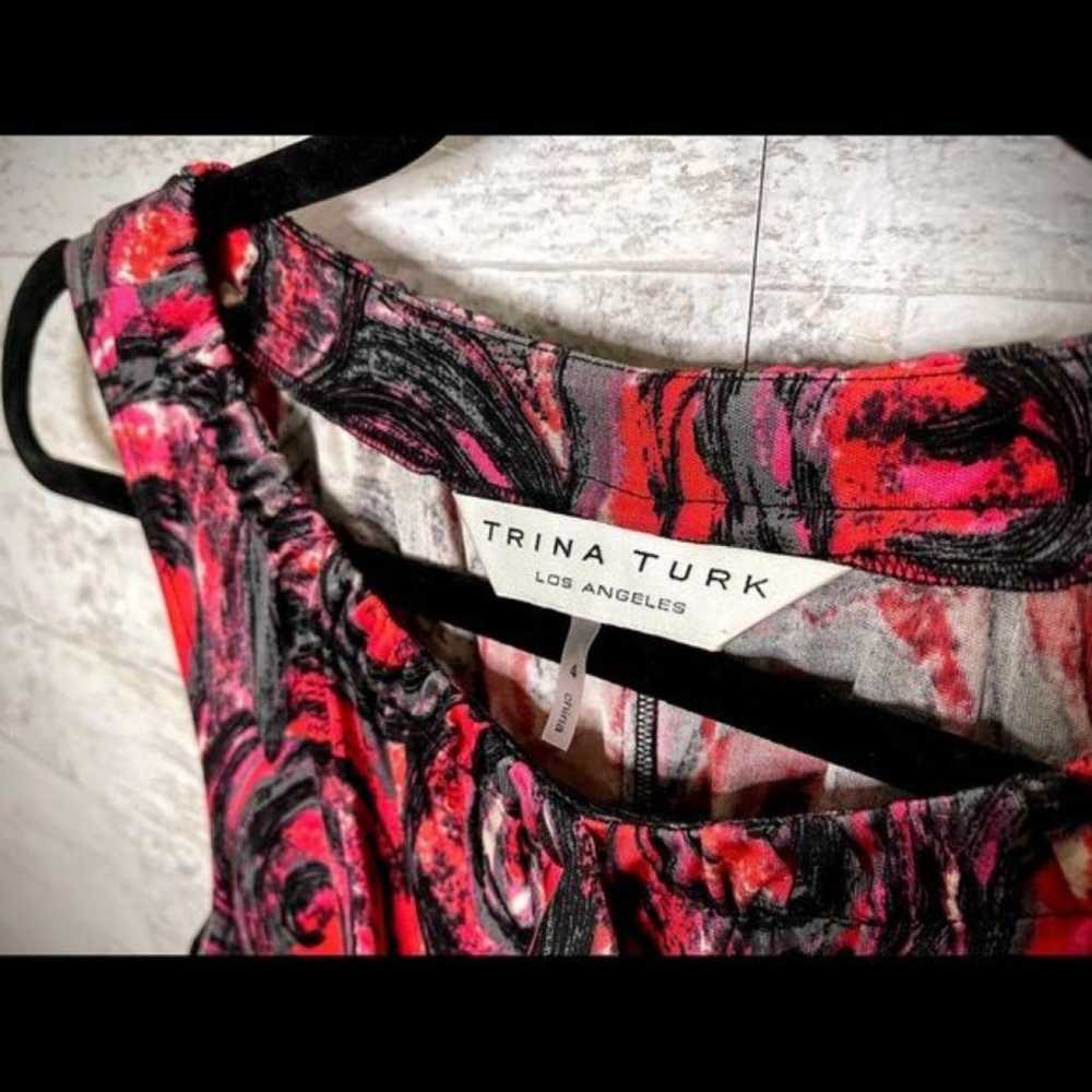 Trina Turk Silk mini dress - image 3