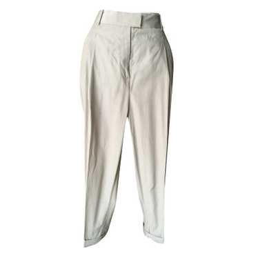 Cos Trousers Cotton in Beige - image 1