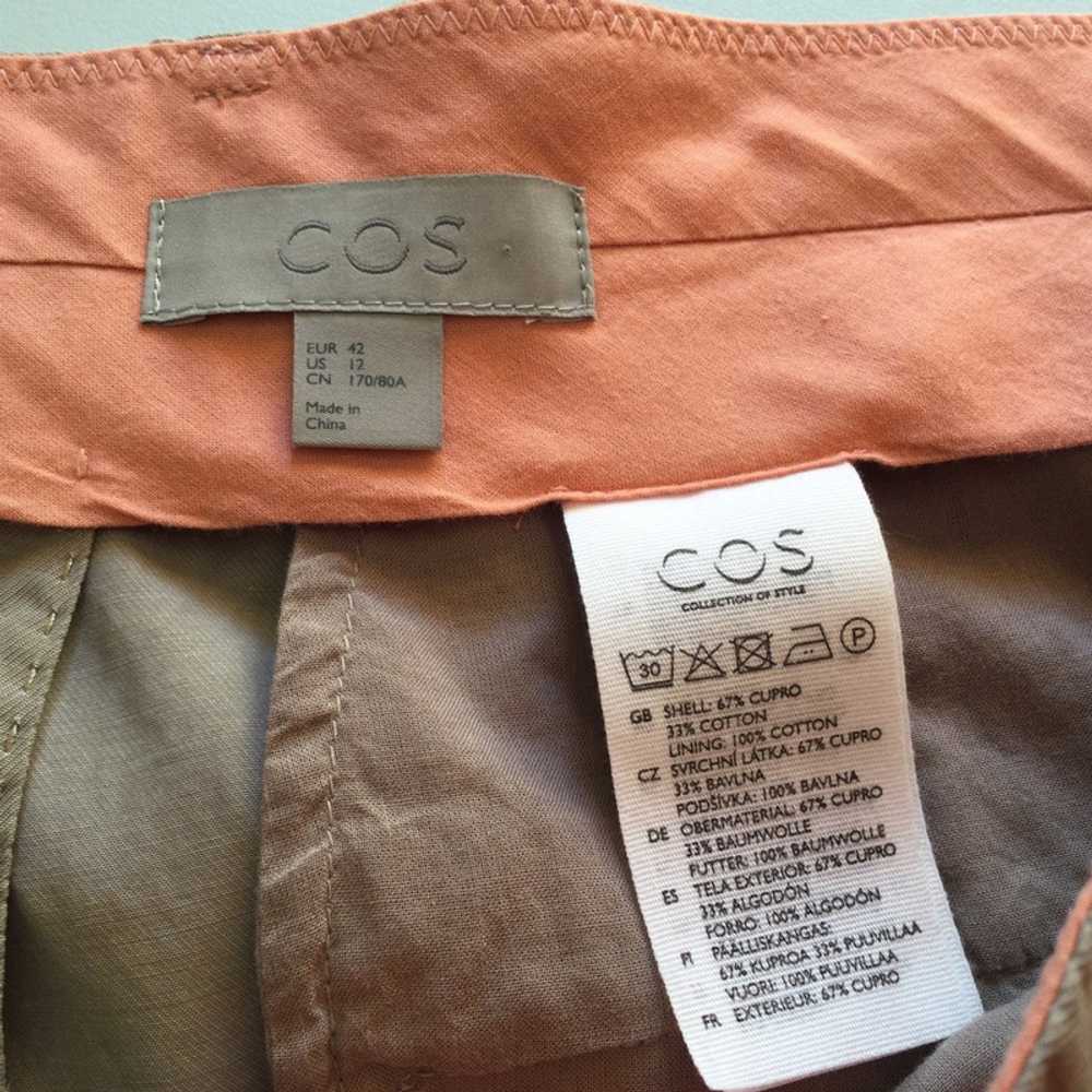 Cos Trousers Cotton in Beige - image 4