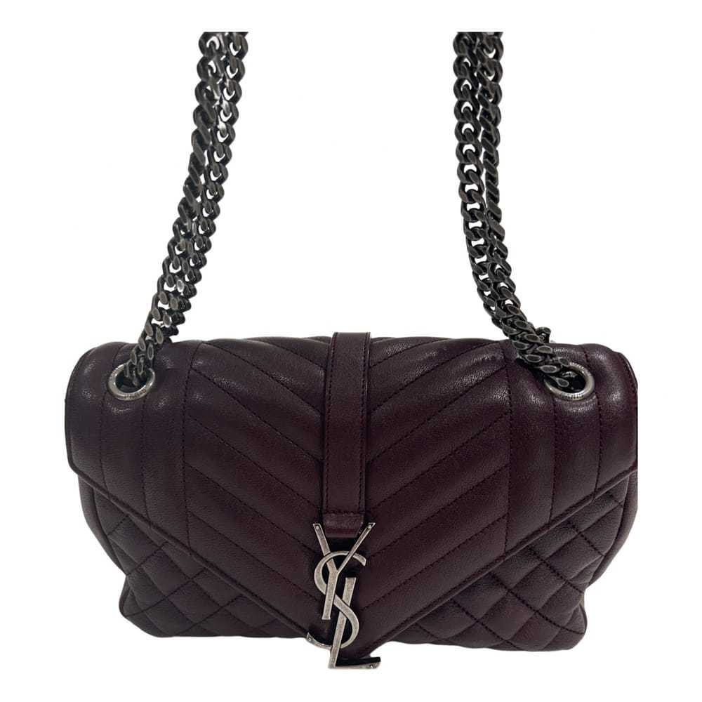 Saint Laurent Collége monogramme leather handbag - image 1