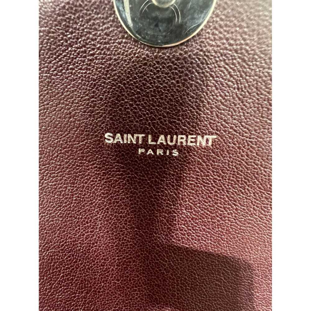 Saint Laurent Collége monogramme leather handbag - image 8