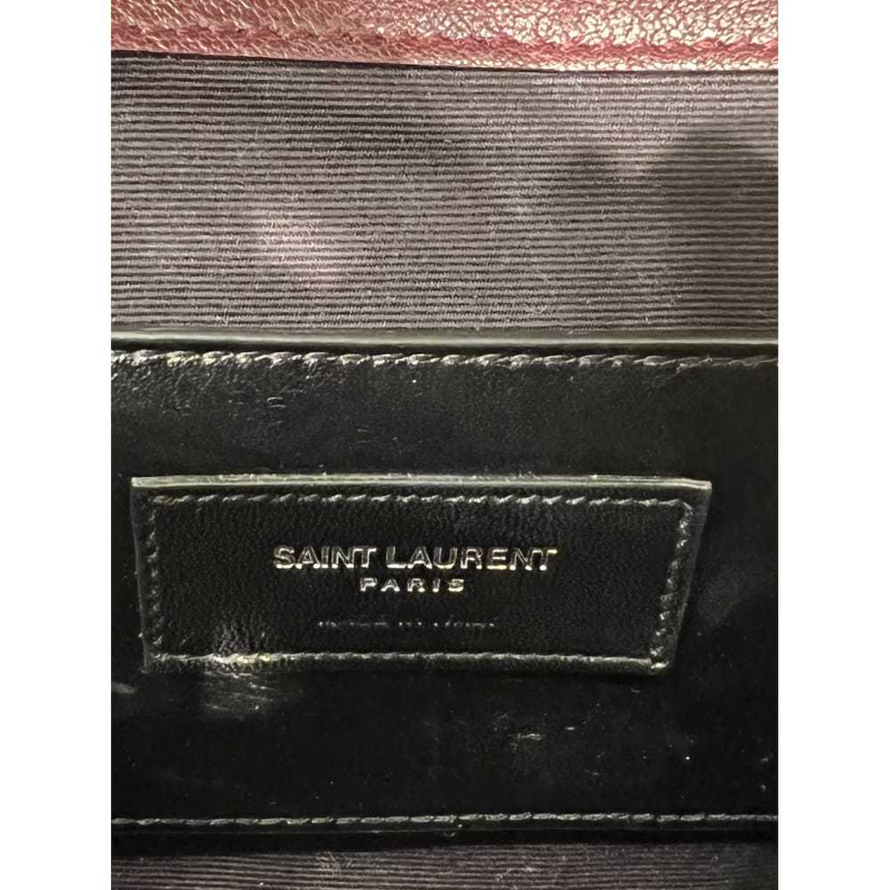Saint Laurent Collége monogramme leather handbag - image 9