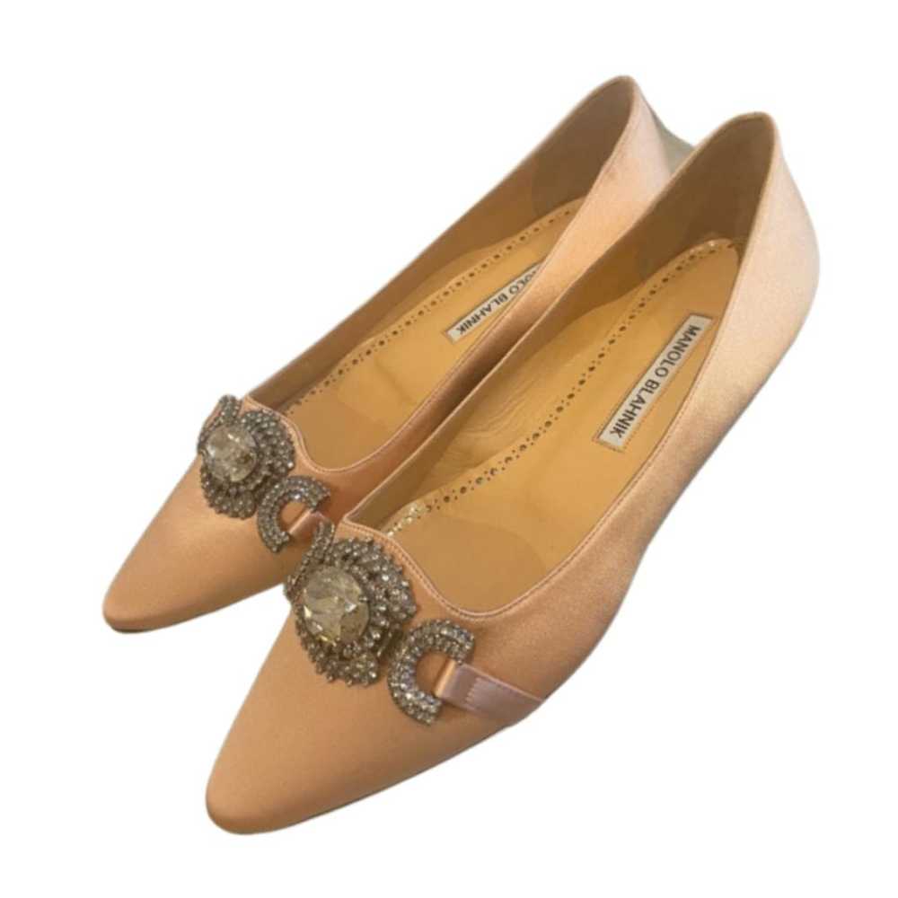 Manolo Blahnik Cloth ballet flats - image 2