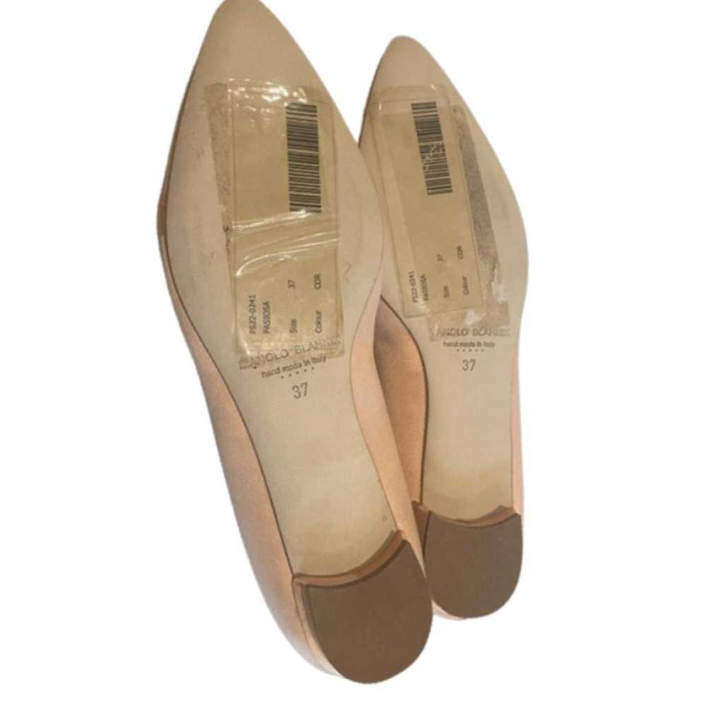 Manolo Blahnik Cloth ballet flats - image 5