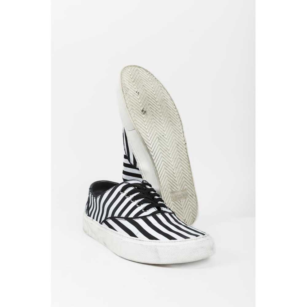 Saint Laurent Venice cloth low trainers - image 8