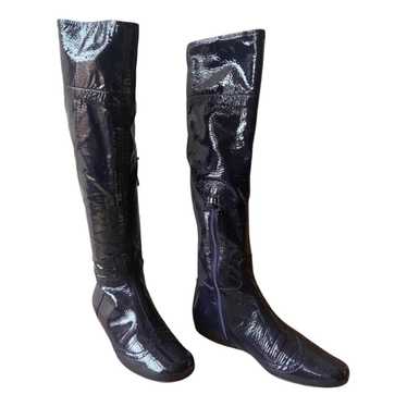 Miu Miu Patent leather riding boots - image 1