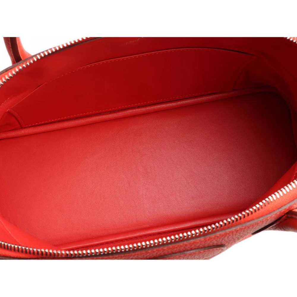 Hermès Bolide leather handbag - image 10