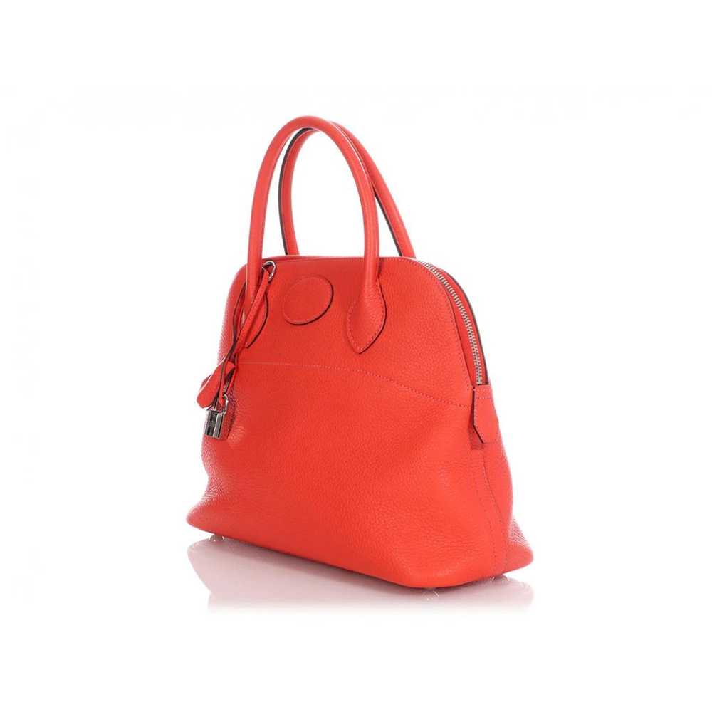 Hermès Bolide leather handbag - image 4