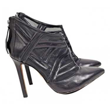 Tania Spinelli Leather ankle boots