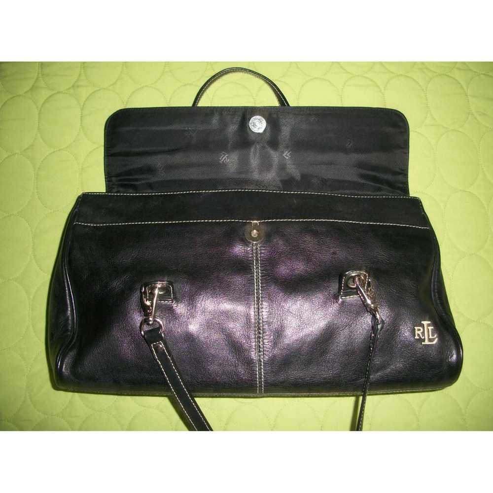 Lauren Ralph Lauren Leather satchel - image 3