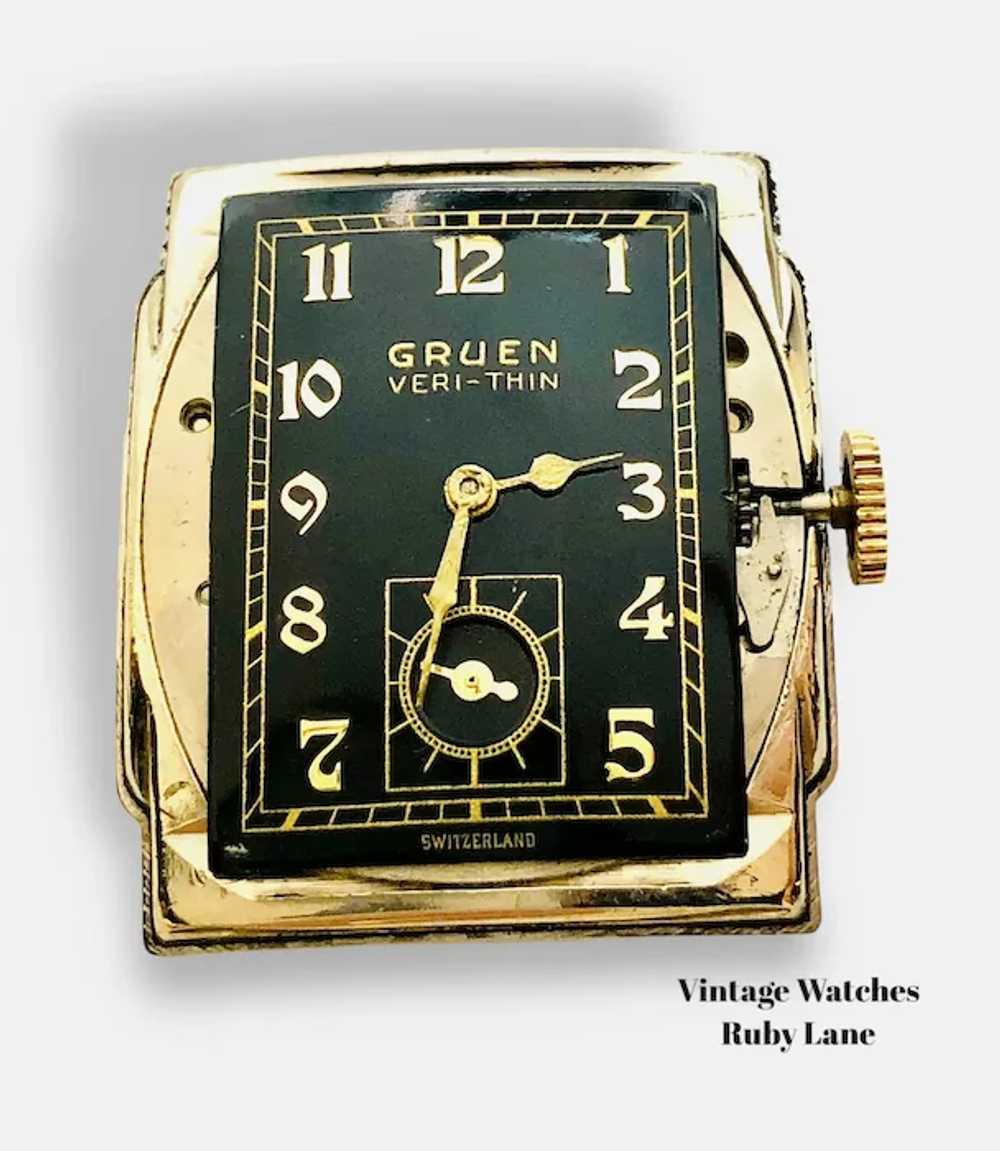 1939 Gruen Savoy Veri-Thin Dress Watch - image 10