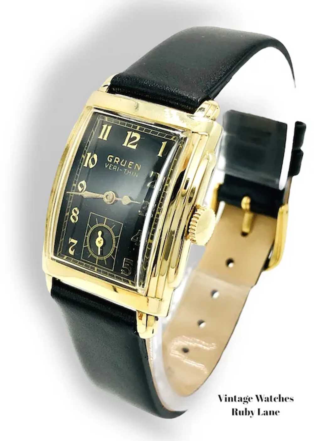 1939 Gruen Savoy Veri-Thin Dress Watch - image 3
