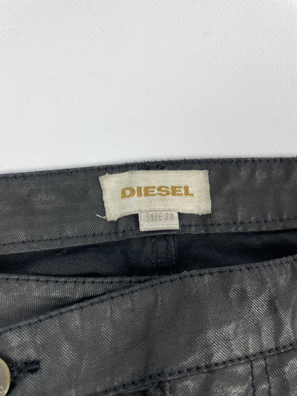 Diesel × Streetwear Women`s Diesel Black Wax Cott… - image 8