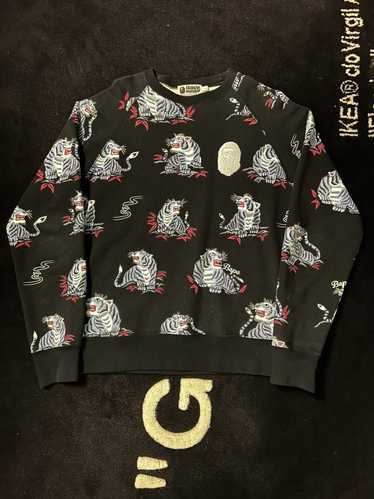 Bape best sale tiger pattern