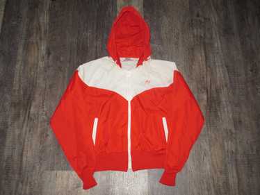 Vintage 70s Nike Orange Label Sportswear Jacket Hoodie Windbreaker USA Made