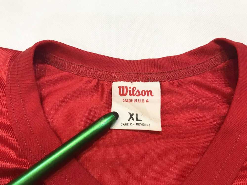 Vintage × Wilson Athletics Vintage Wilson NCAA Ne… - image 3