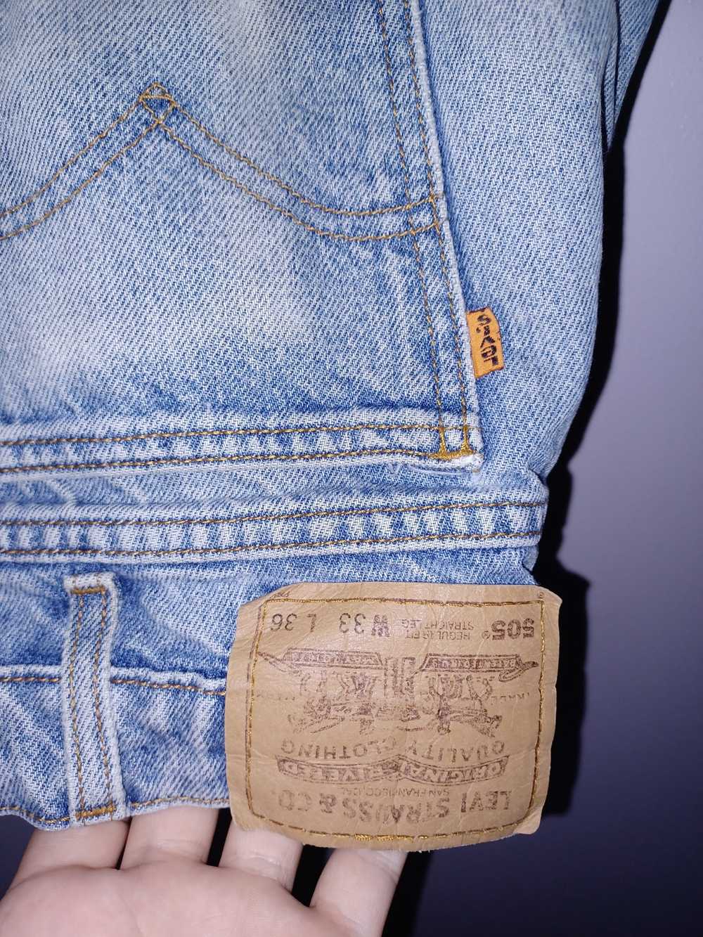 Levi's Vintage Clothing Orange tab levi's - image 2