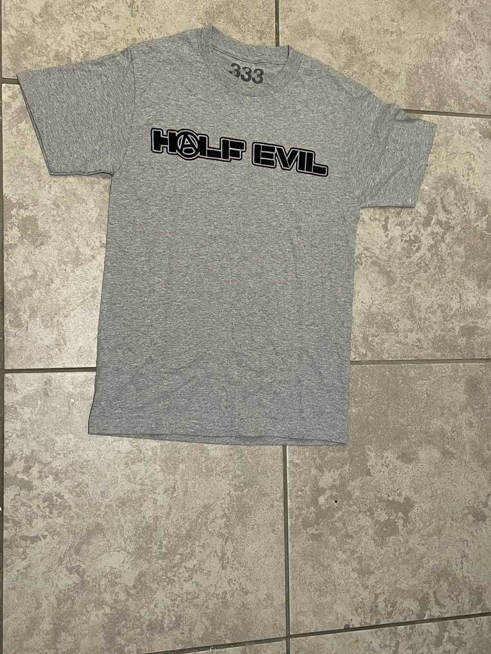 Half Evil Half Evil grey shirt - image 1