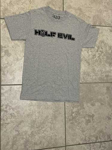 Half Evil Half Evil grey shirt