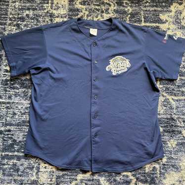 MLB × Majestic Vintage 2002 Brewers Baseball Jers… - image 1