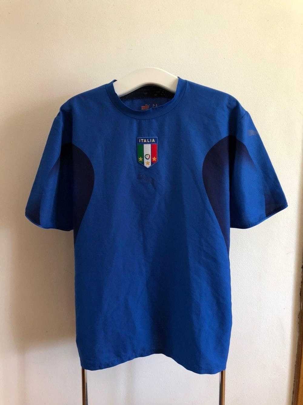 Puma × Soccer Jersey Vintage Puma Italy National … - image 1