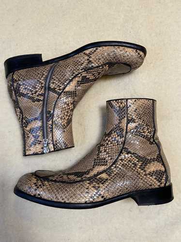 Dries Van Noten Dries Van Noten Snakeskin Boots