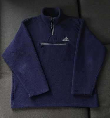 Adidas × Vintage vintage ADIDAS fleece Sherpa refl