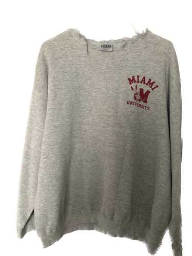 Tultex 1993 Miami University Sweatshirt, Gray, Men