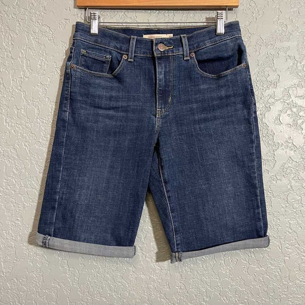 Levi's Levi’s Bermuda Jean Shorts - image 1