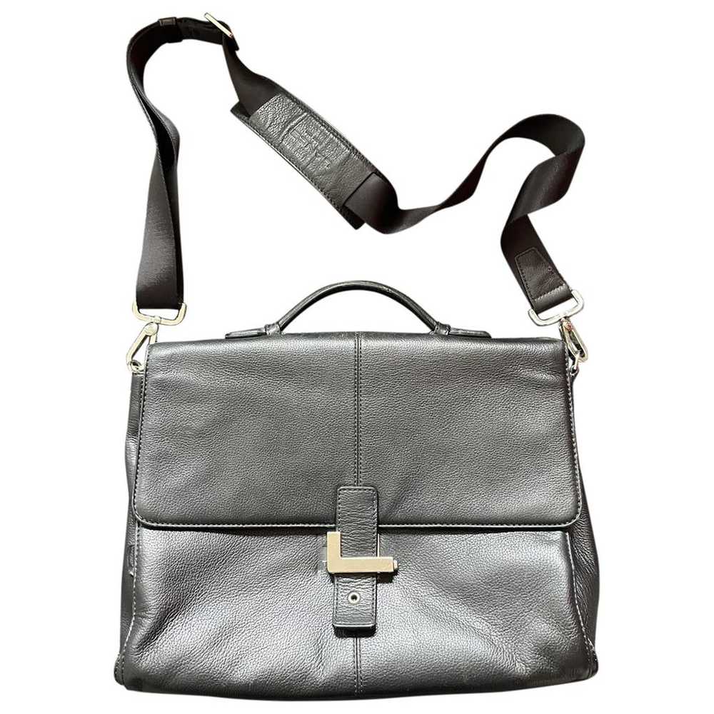 Lancel Oscar leather satchel - image 1