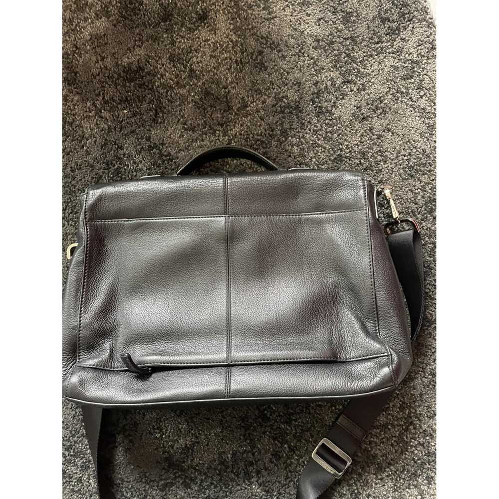 Lancel Oscar leather satchel - image 4