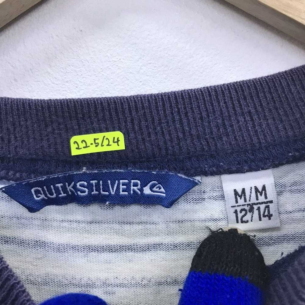 Quicksilver × Surf Style Rare!! Quicksilver Small Log… - Gem