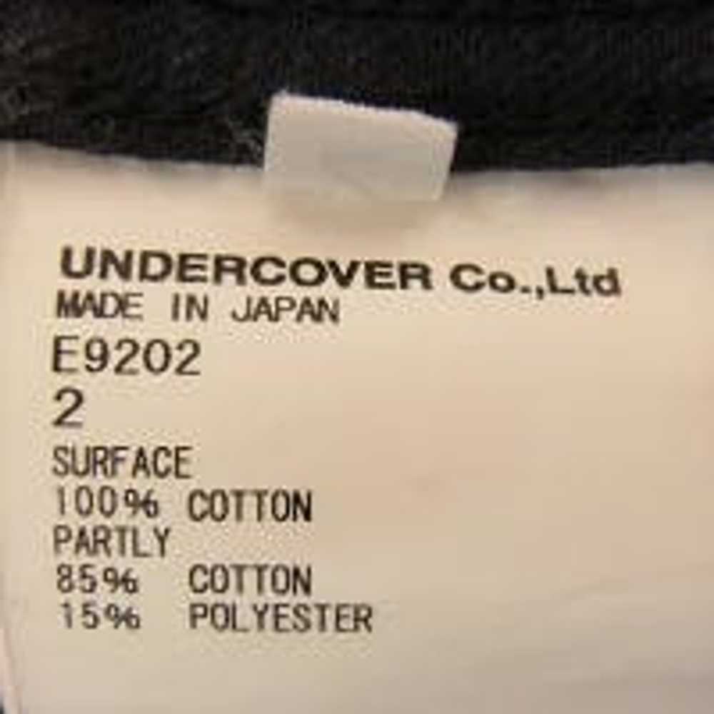 Undercover Denim Jackets Gray Colar Switch Zip Co… - image 5