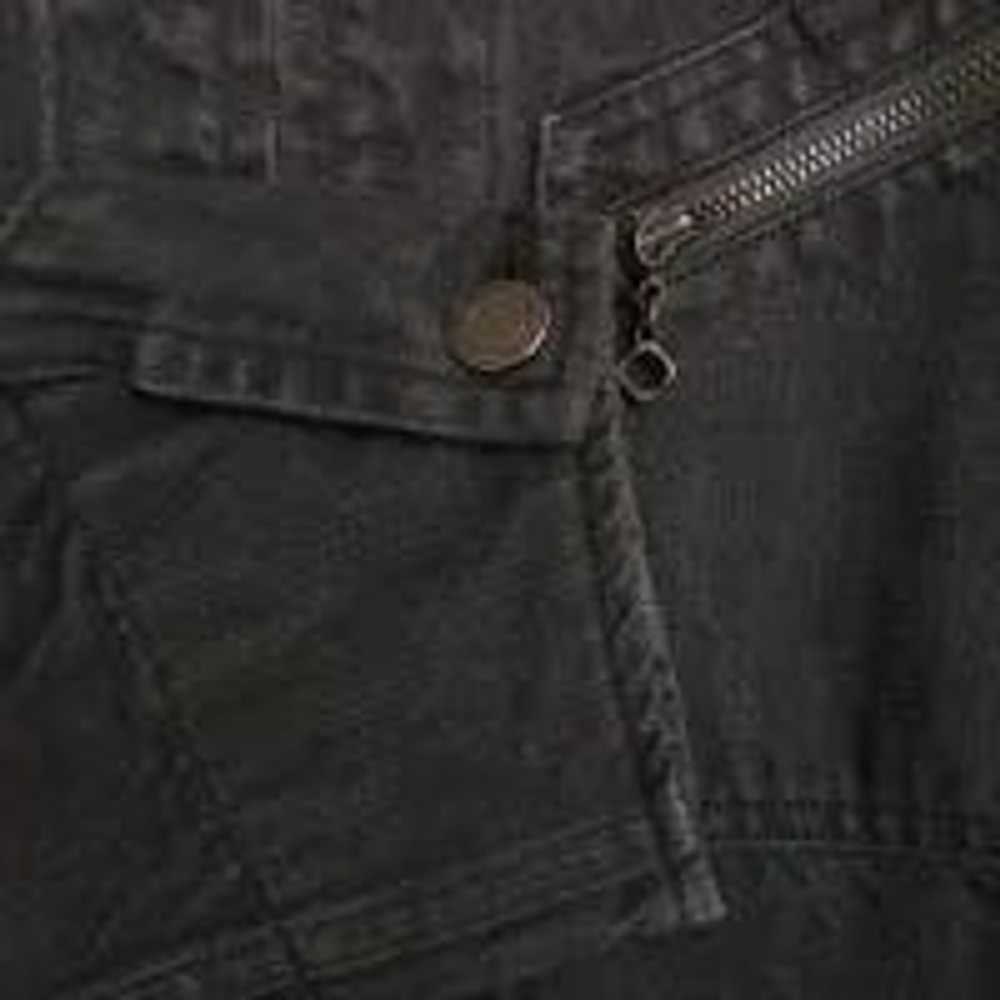 Undercover Denim Jackets Gray Colar Switch Zip Co… - image 6