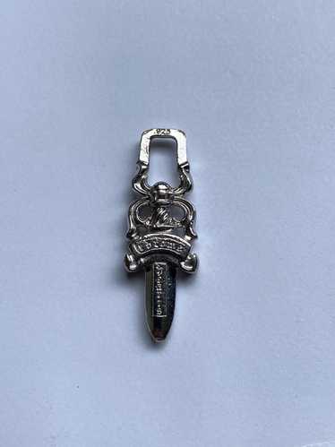 Chrome Hearts Rhodium Plated Chrome Hearts Dagger