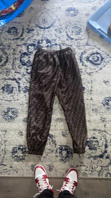 Fendi Fendi Monagram Nylon Pants