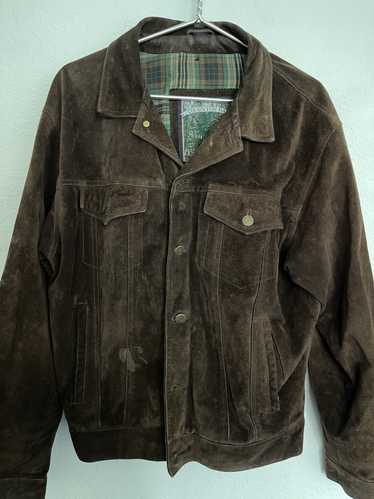 L.L.Bean Bayfield Snap Button Down Flannel Shirt Corduroy Collar