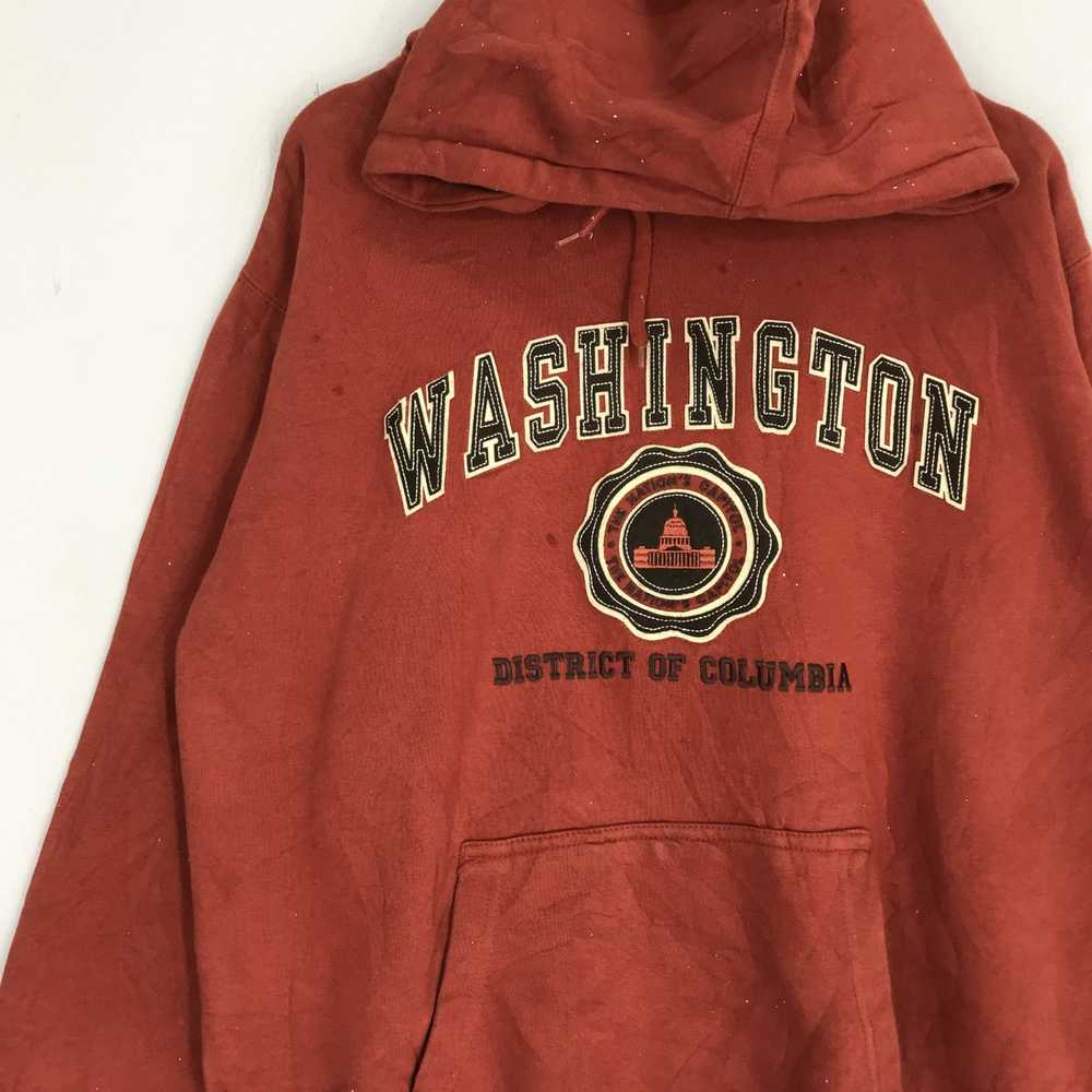 Collegiate × Vintage Vintage Washington Dc Sweate… - image 3