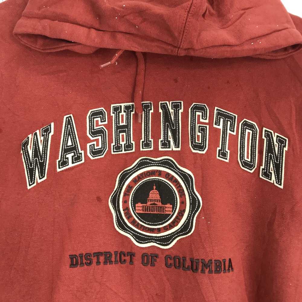 Collegiate × Vintage Vintage Washington Dc Sweate… - image 4