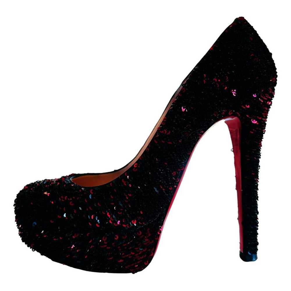 Christian Louboutin Bianca glitter heels - image 1