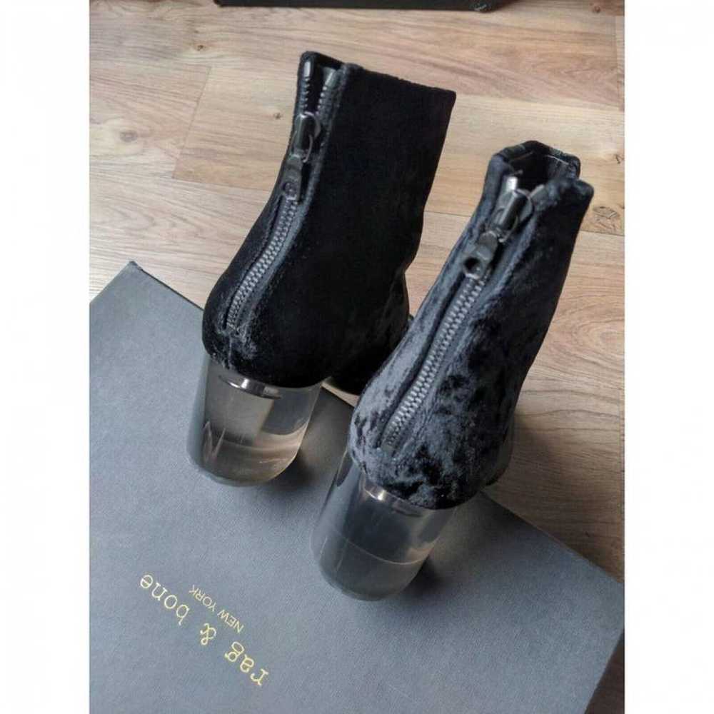 Rag & Bone Velvet ankle boots - image 4