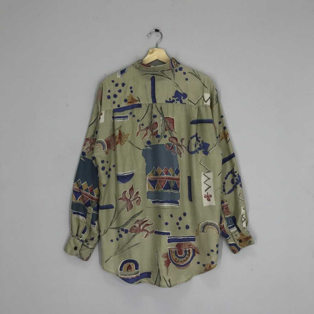 Art × Designer × Vintage Goouch Silk Pop Art Psyc… - image 2