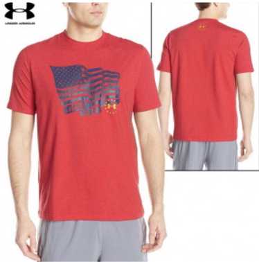 Under Armour Under Armour Men’s Red Freedom Loose… - image 1