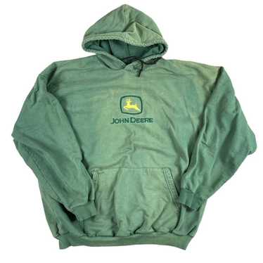 John deere zip hot sale up hoodie mens