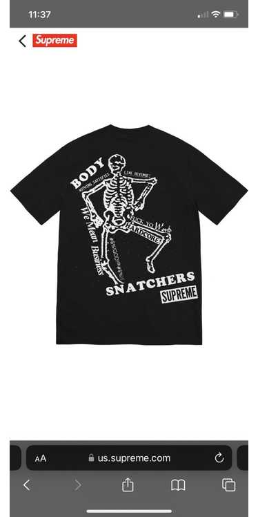 Supreme Body Snatchers Tee Black