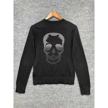 Zadig and Voltaire miss skull black long sleeve s… - image 1