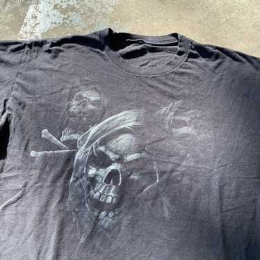 Vintage Vintage Skull Grim Reaper Death Tshirt